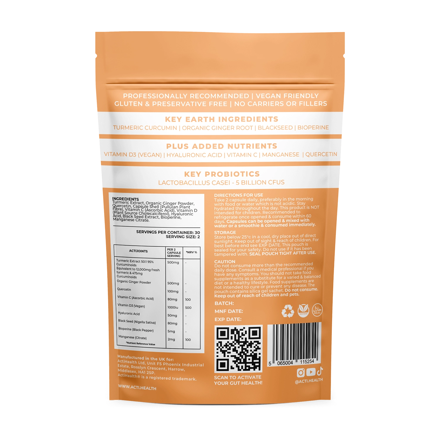 ACTI JOINTS – Joint & Gut Synergy - thumbnail 2