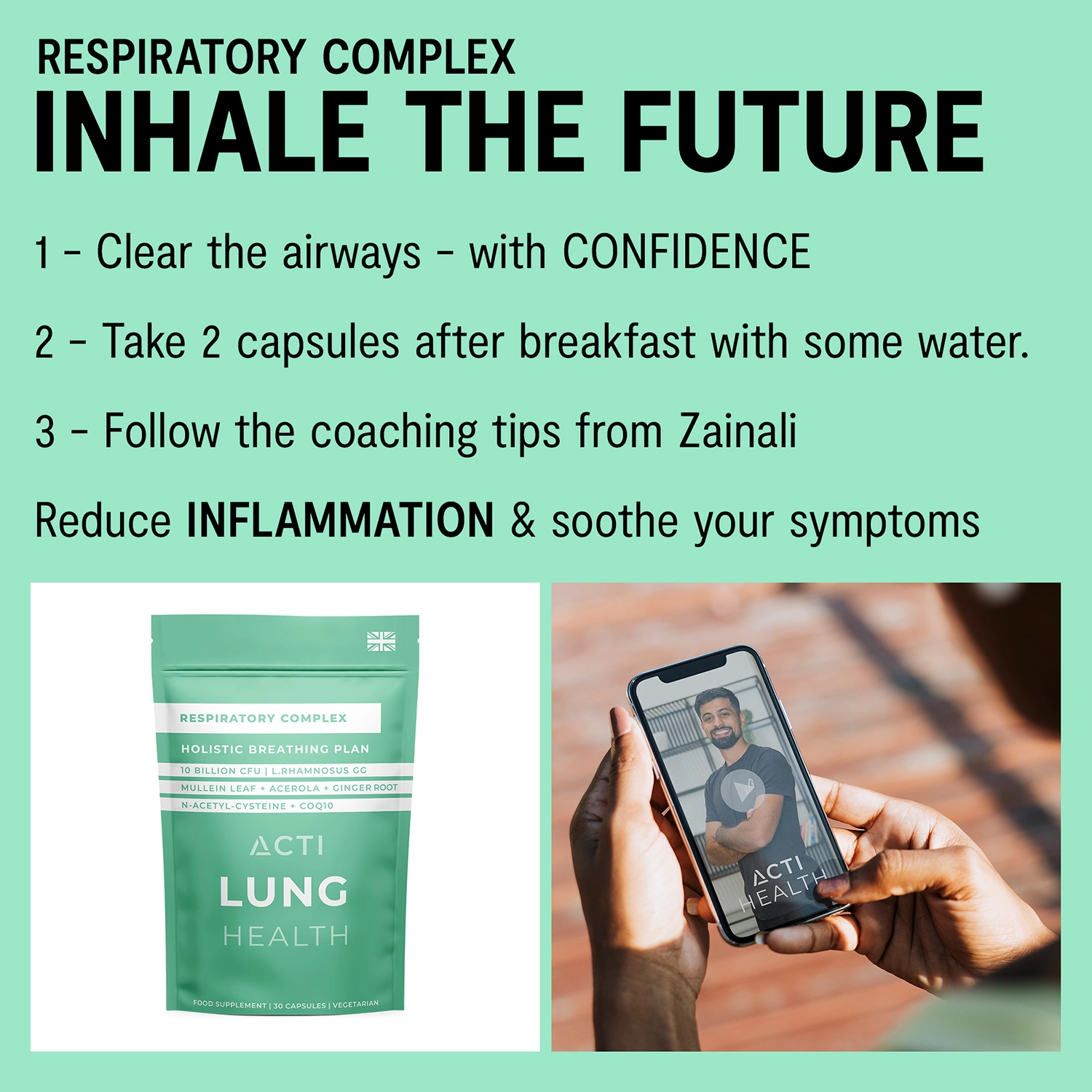 D-Congest – Natural Respiratory & Mucus Clearance Supplement - thumbnail 4
