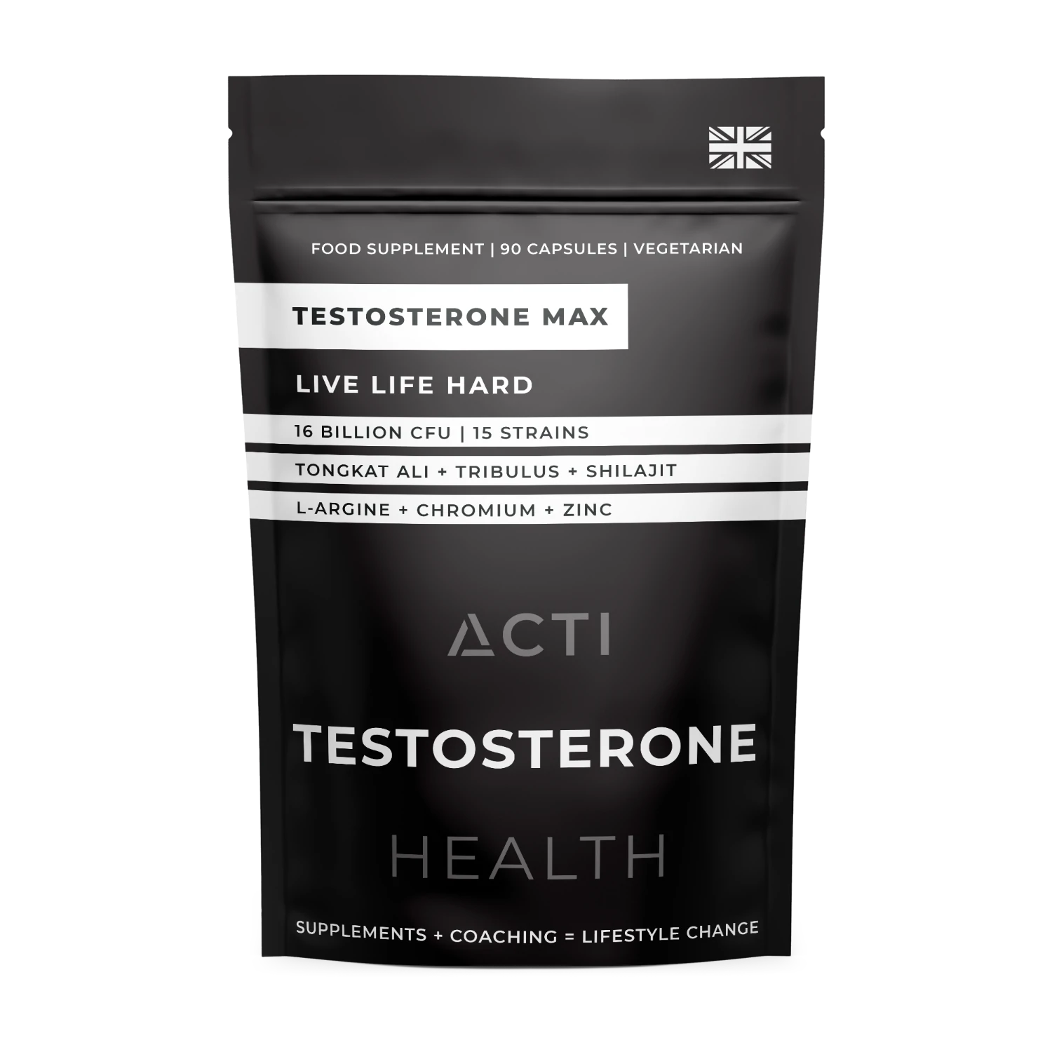 ACTI TESTOSTERONE – Natural Testosterone Support for Men - thumbnail 1
